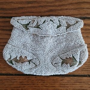 Vintage Beaded Belt Coin Purse